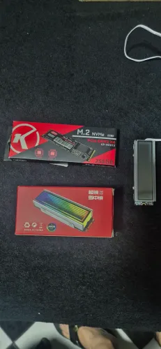 Ssd nvme m2 256 mais dissipador borda infinita