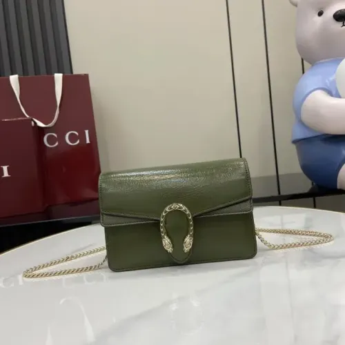 Bolsa Gucci Dionysus Mini Verde-Floresta