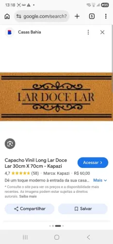 Vendo Capacho lindinho.
