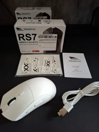 Mouse Gamer Smailwolf RS7 (Sem fio)