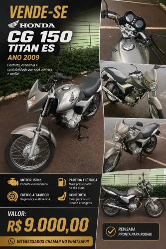 Honda CG 150 Titan ES 2009
