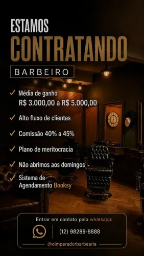 Vaga de Barbeiro