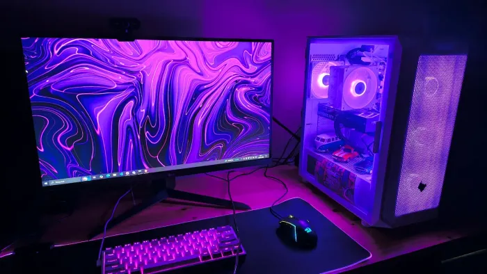 PC Gamer Ryzen 7 5700x3d + RTX4060 OC SSD nvme M2 1240gb