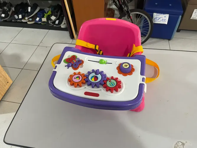Cadeirinha de Alimentação Portátil C/ Bandeija Didática