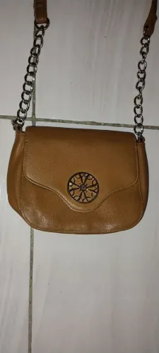 Bolsa Avon edição limitada marrom signature collection 