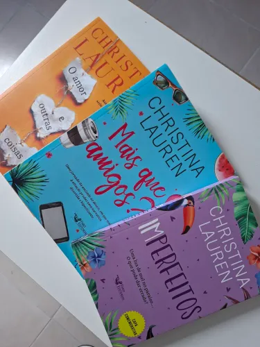 Coleção de livros Christina Lauren - 3 títulos