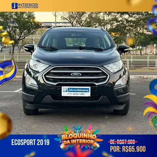 Ford Ecosport Freestyle 1.5 12V Flex 5P Aut. 2019