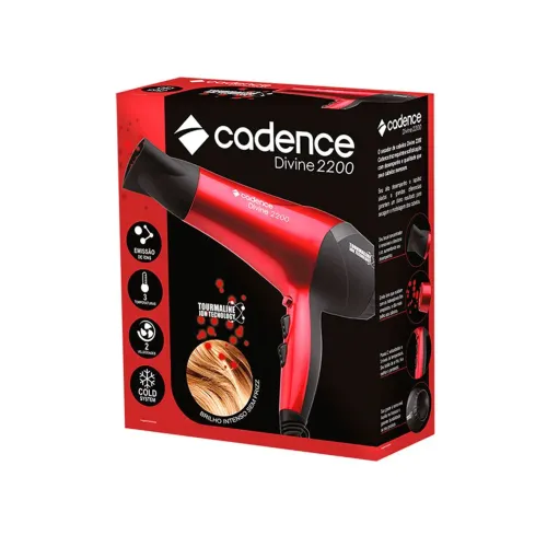 Secador de cabelos Cadence Rogue Style Bivolt 1000W