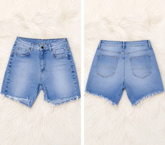Calçao jeans feminino