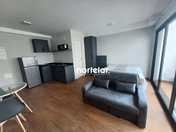 Studio com 1 quarto para alugar, 28 m² por R$ 2.900/mês - Jardim São Paulo (Zona Norte) - 