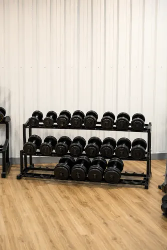 Halteres + Suporte sob encomenda