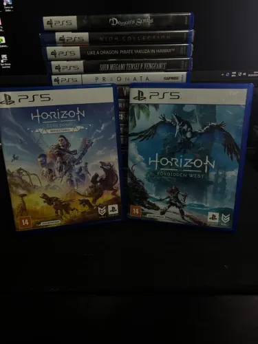 Coleção Horizon Ps5 - Zero Dawn Remastered e Forbbiden West