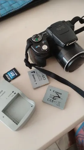 Máquina fotográfica canon