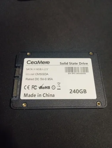 SSD 240GB CeaMere 6GB/s 2.5