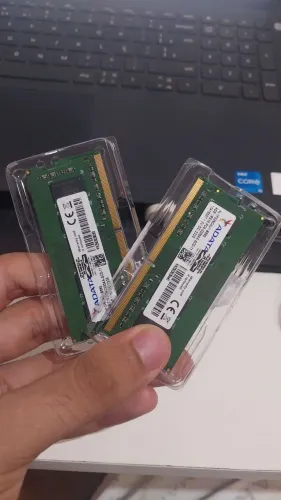 Duas Memorias Ram 4gb DDR4 notebook 3200Mhz