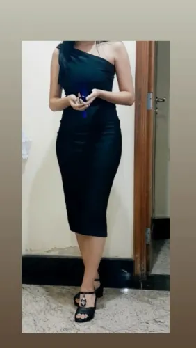 Vestido social preto (tamanho P)