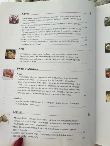Livro teci às de cozinha profissional Mariana sebess