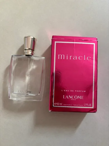 Frasco vazio 50 ml perfume Lancôme original com a caixa