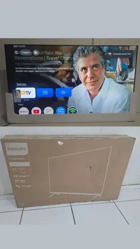 TV Philips 50? 4K Google TV - 50PUG7019<br>Smart TV moderna com sistema Google TV