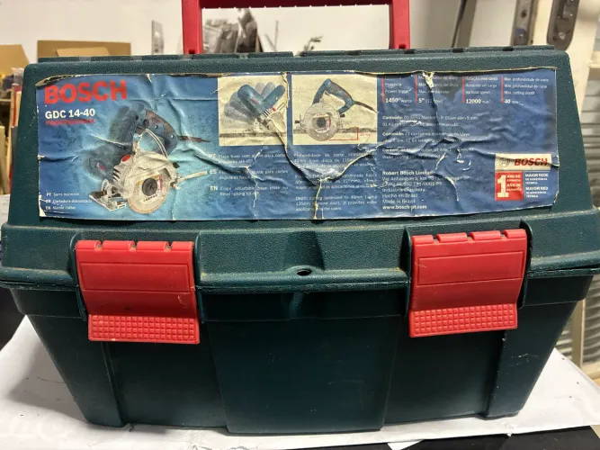 Serra mármore Bosch GDC 14-40 110v