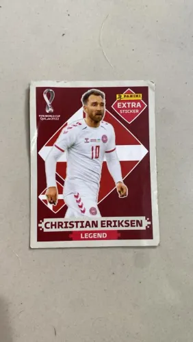 Figurinha legend 2022 Cristian Ericksen