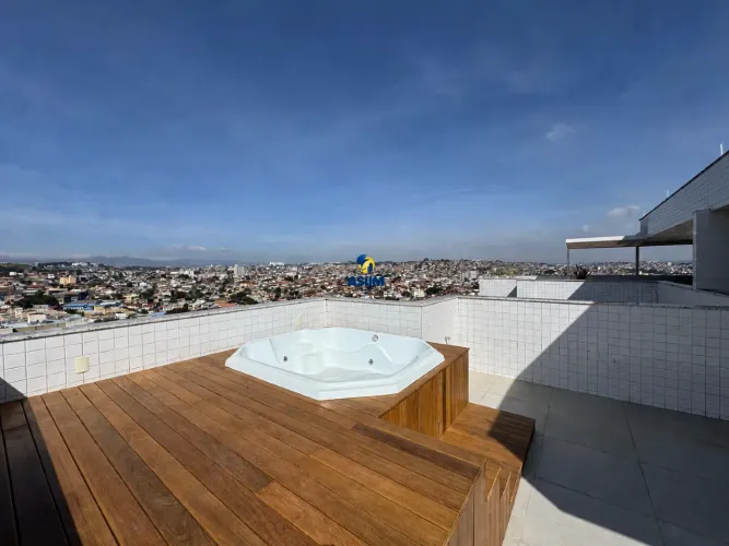 COBERTURA DUPLEX 3 QUARTOS COM HIDROMASSAGEM, VISTA PRIVILEGIADA E LAZER COMPLETO BAIRRO M