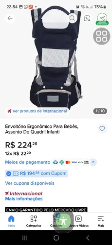 Canguru semi novo