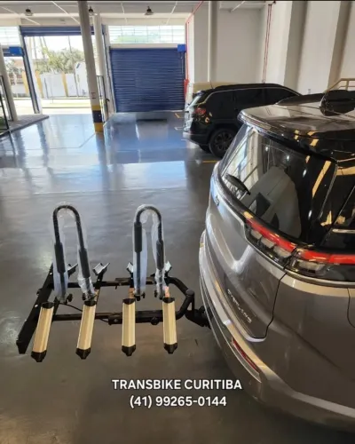 Transbike para 4 Bikes Suporte de Engate Reclinavel - Pronta Entrega em Curitiba