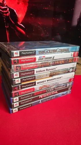 Lote 10 Jogos Originais PS2 - Playstation 2