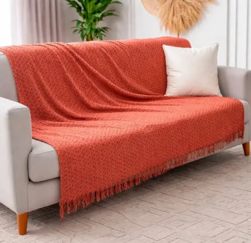 Manta Boho Tricot