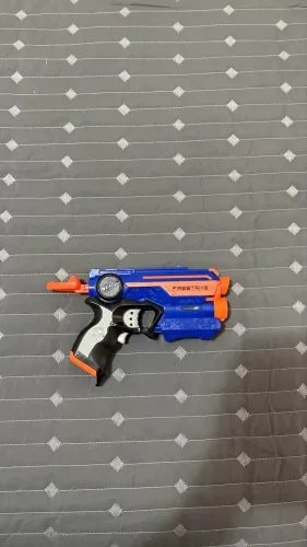 Hasbro lançador com mira laser Nerf Elite Nstrike fire S0709