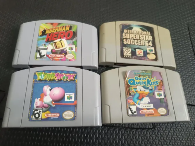 Lote de jogos de Nintendo 64