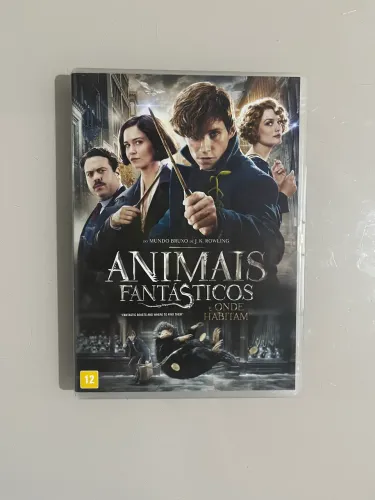 Dvd com cards colecionáveis - Animais Fantásticos e Onde Habitam