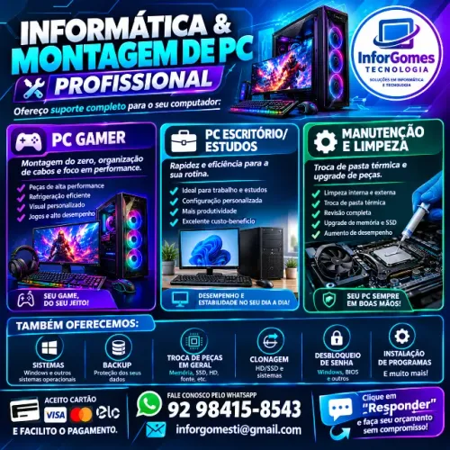 montagem de computador 