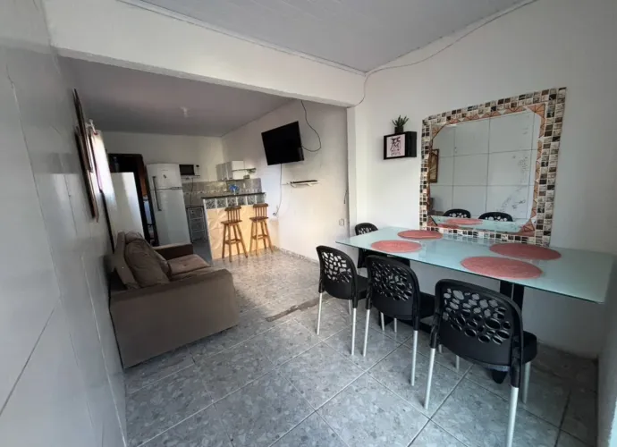 Casa mobiliada na praia 