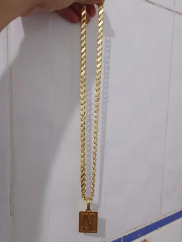 Vendo corrente banhada e infernizada 250