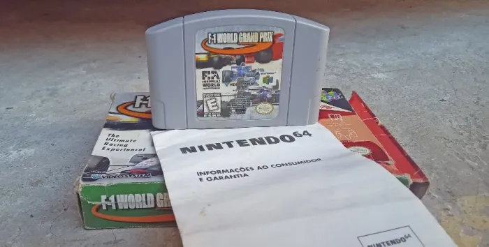 Fita do nintendo 64 cartucho clássico jogo de corrida 