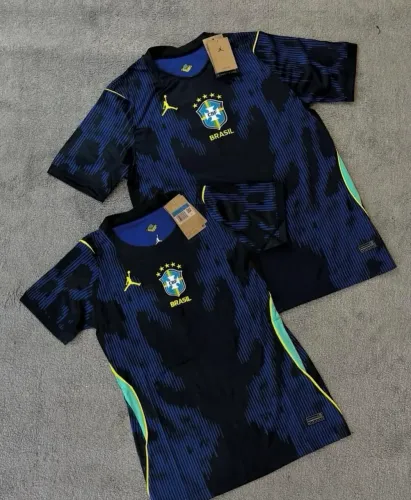 Camisa Brasil Azul Casal