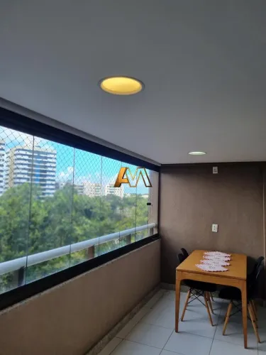 QUARTO E SALA COM VARANDA EM ALPHAVILLE