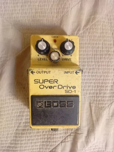 Boss SD-1 Super OverDrive Original - Funcionando 100%