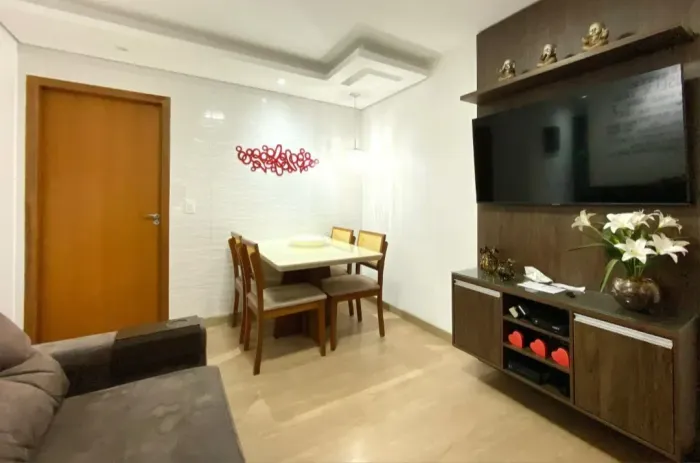 Apartamento à venda com 58m², 3 quartos e 1 vaga