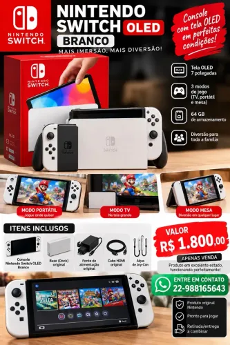 NITENDO SWTICH OLED
