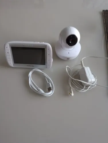 Retirada de peças babá eletrônica Motorola