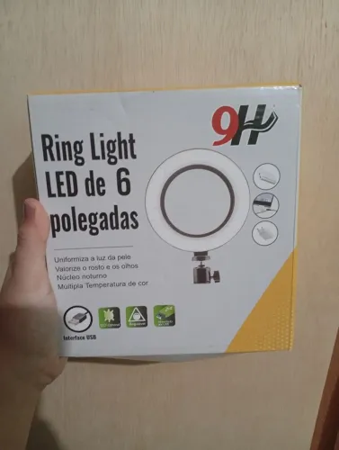 Ring light 6 polegadas