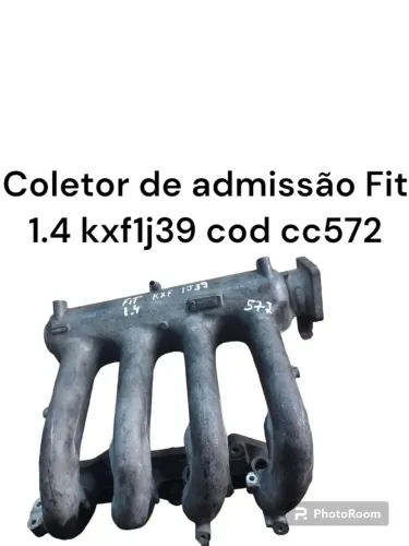 Coletor de admissão Honda fit