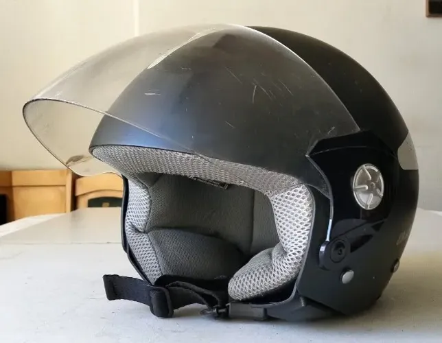 Capacete Aberto Midway LS2 (X-Tech Design) - Tamanho S (56) - Usado 