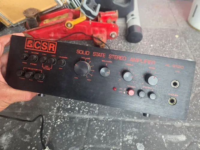 Amplificador csr solid state stereo amplifier
