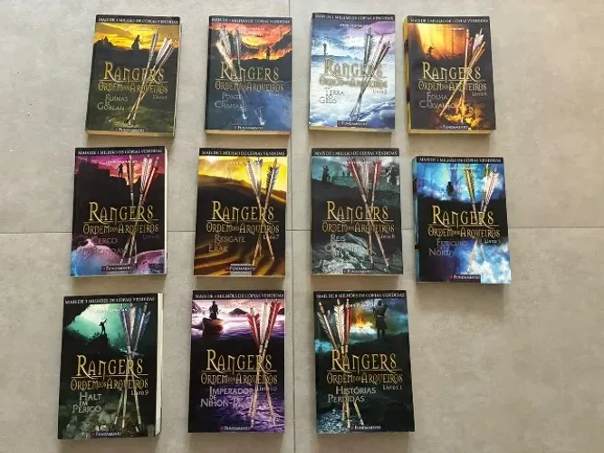 11 livros da Coleção Rangers Ordem dos Arqueiros