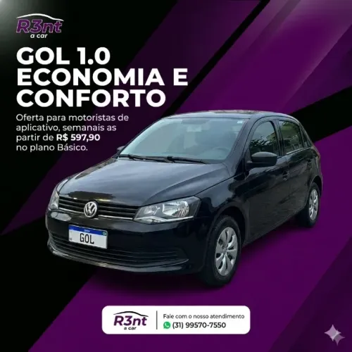 Alugo Gol Trendline 2019 - Completo - Motoristas de App ou Particular