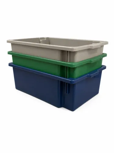 Caixas Plásticas Empilháveis 40L